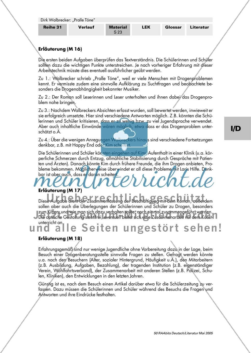 Der Autor Dirk Walbrecker / Zusammenfassung der Einheit Preview 5