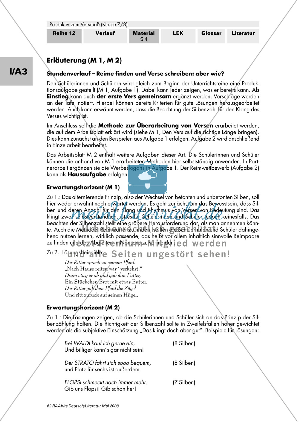 Reimwörter finden + Verse schreiben + Paarreime zu Bildergeschichten schreiben + Gedichtspiel Preview 3