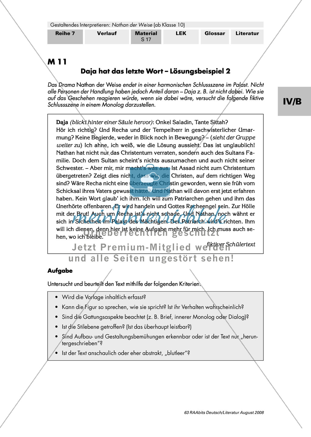Lessing: