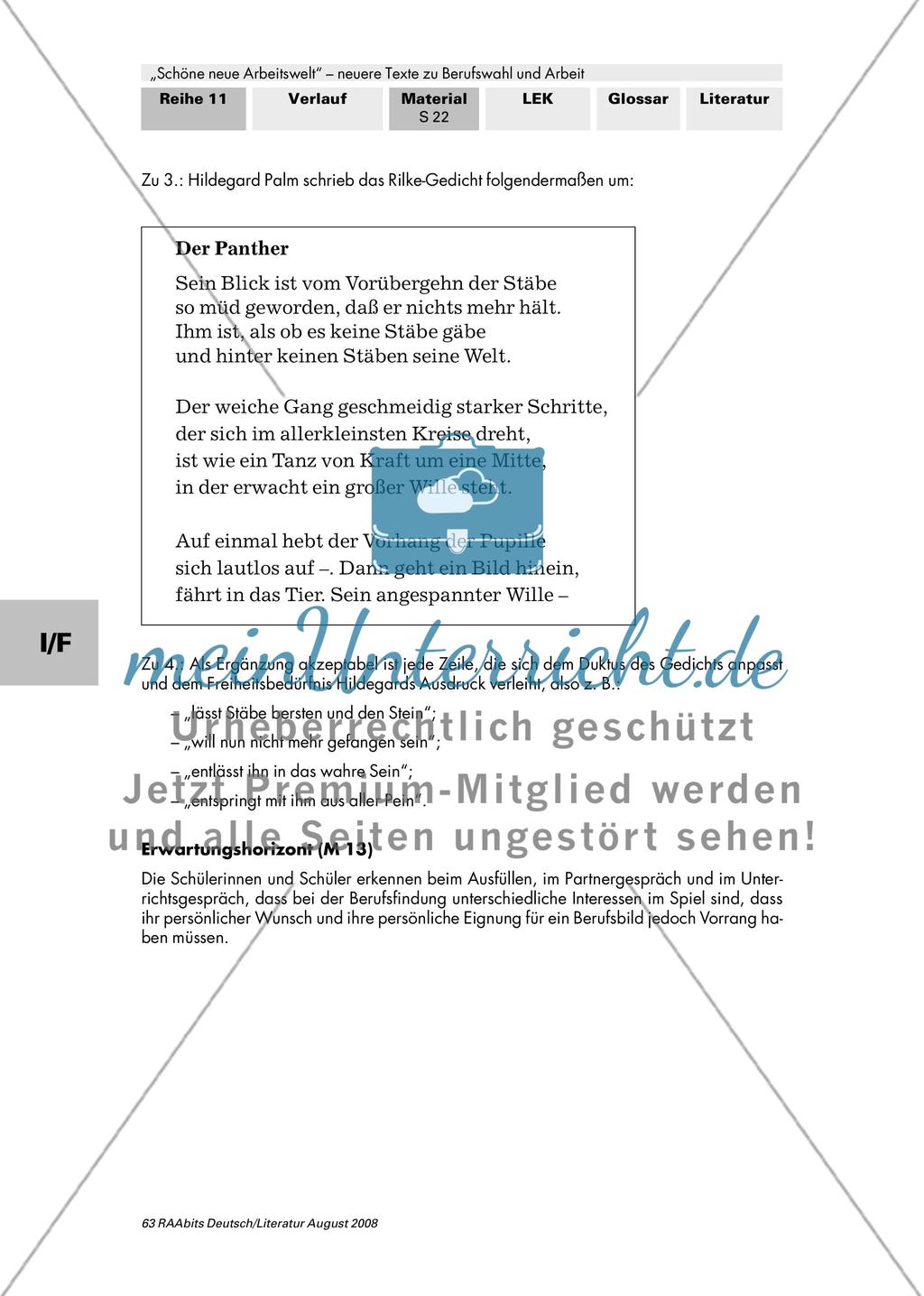 Berufswahl / Ausbildung im Luxusrestaurant / Strategien für den Berufsalltag / „Es gibt kein richtiges Leben im falschen!“ / Zukunftsforschung als Beruf Preview 16