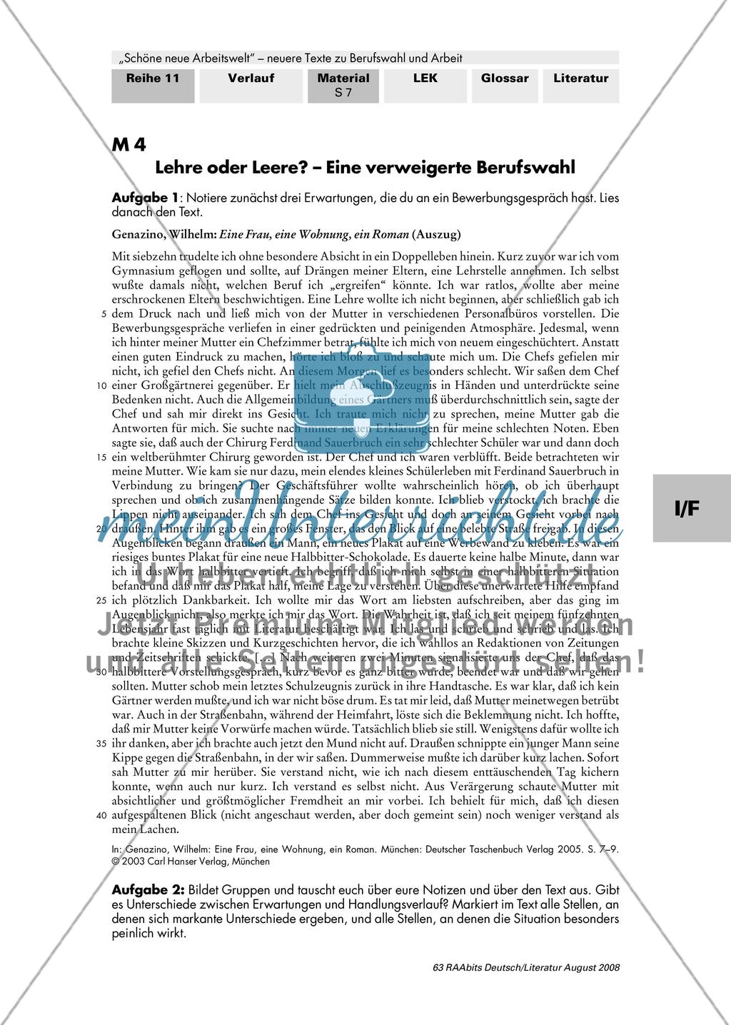 Berufswahl / Ausbildung im Luxusrestaurant / Strategien für den Berufsalltag / „Es gibt kein richtiges Leben im falschen!“ / Zukunftsforschung als Beruf Preview 1