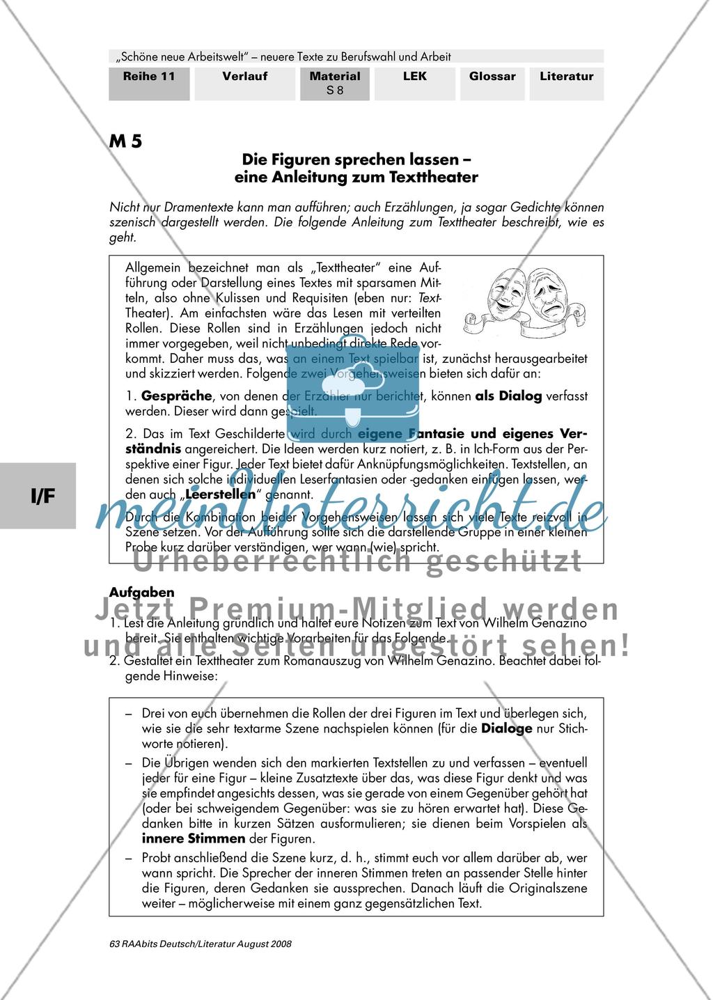 Berufswahl / Ausbildung im Luxusrestaurant / Strategien für den Berufsalltag / „Es gibt kein richtiges Leben im falschen!“ / Zukunftsforschung als Beruf Preview 2