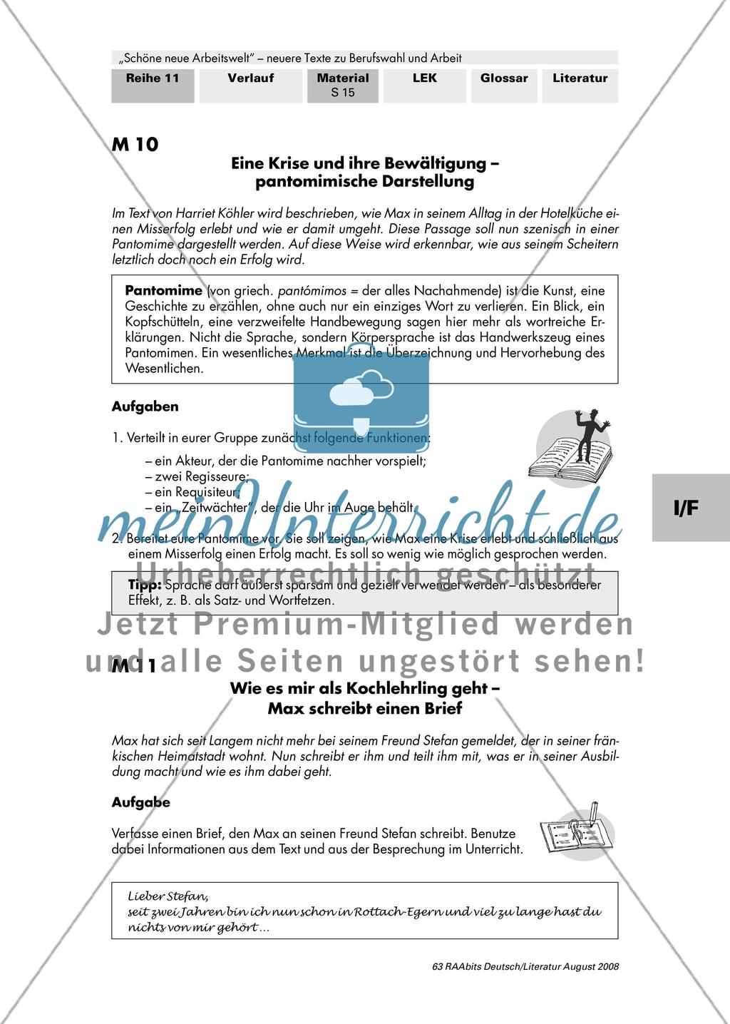 Berufswahl / Ausbildung im Luxusrestaurant / Strategien für den Berufsalltag / „Es gibt kein richtiges Leben im falschen!“ / Zukunftsforschung als Beruf Preview 9