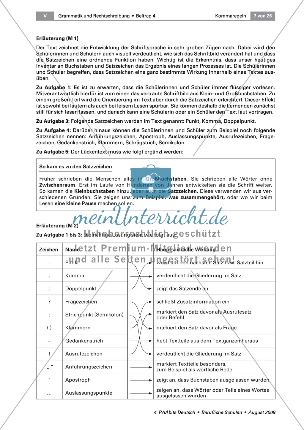Kommaregeln: Gründe für Kommas und andere Satzzeichen Preview 3