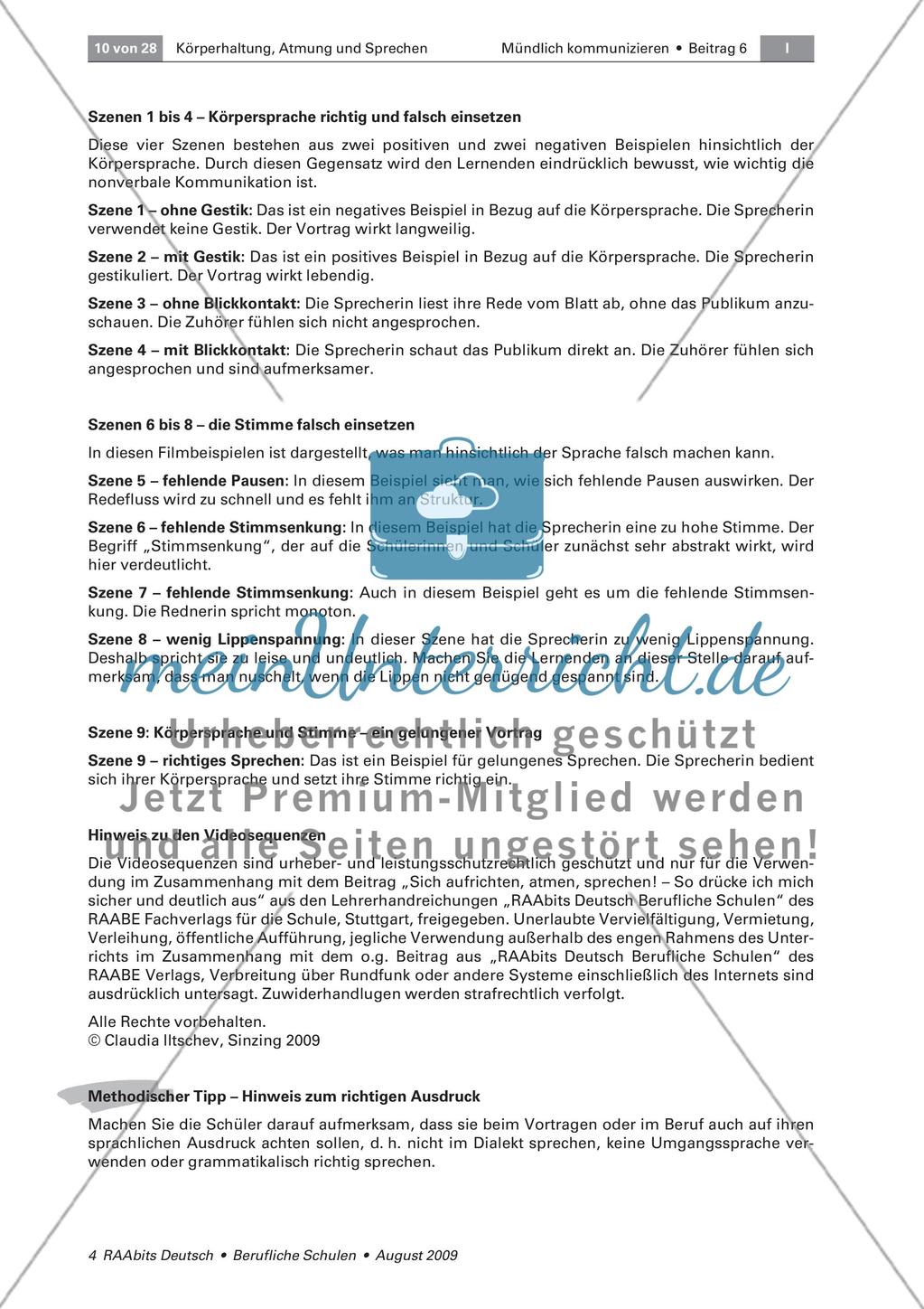 Wie hängen Körpersprache und Stimme zusammen? Preview 6