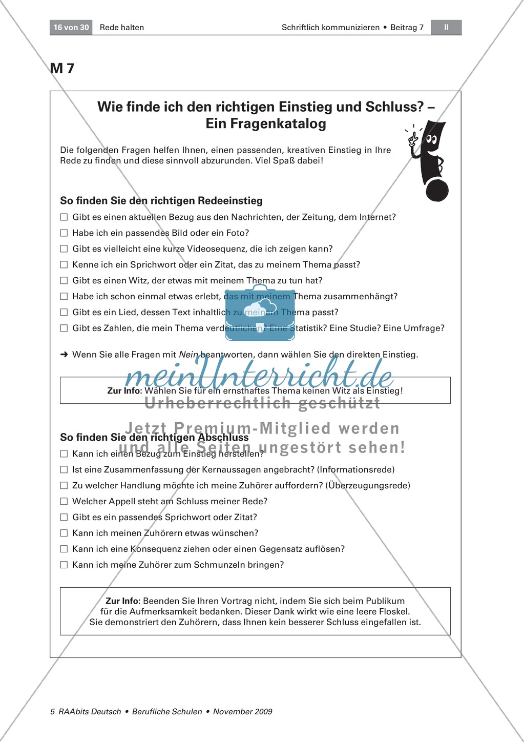 Rede halten: Den richtigen Einstieg + Schluss formulieren Preview 4