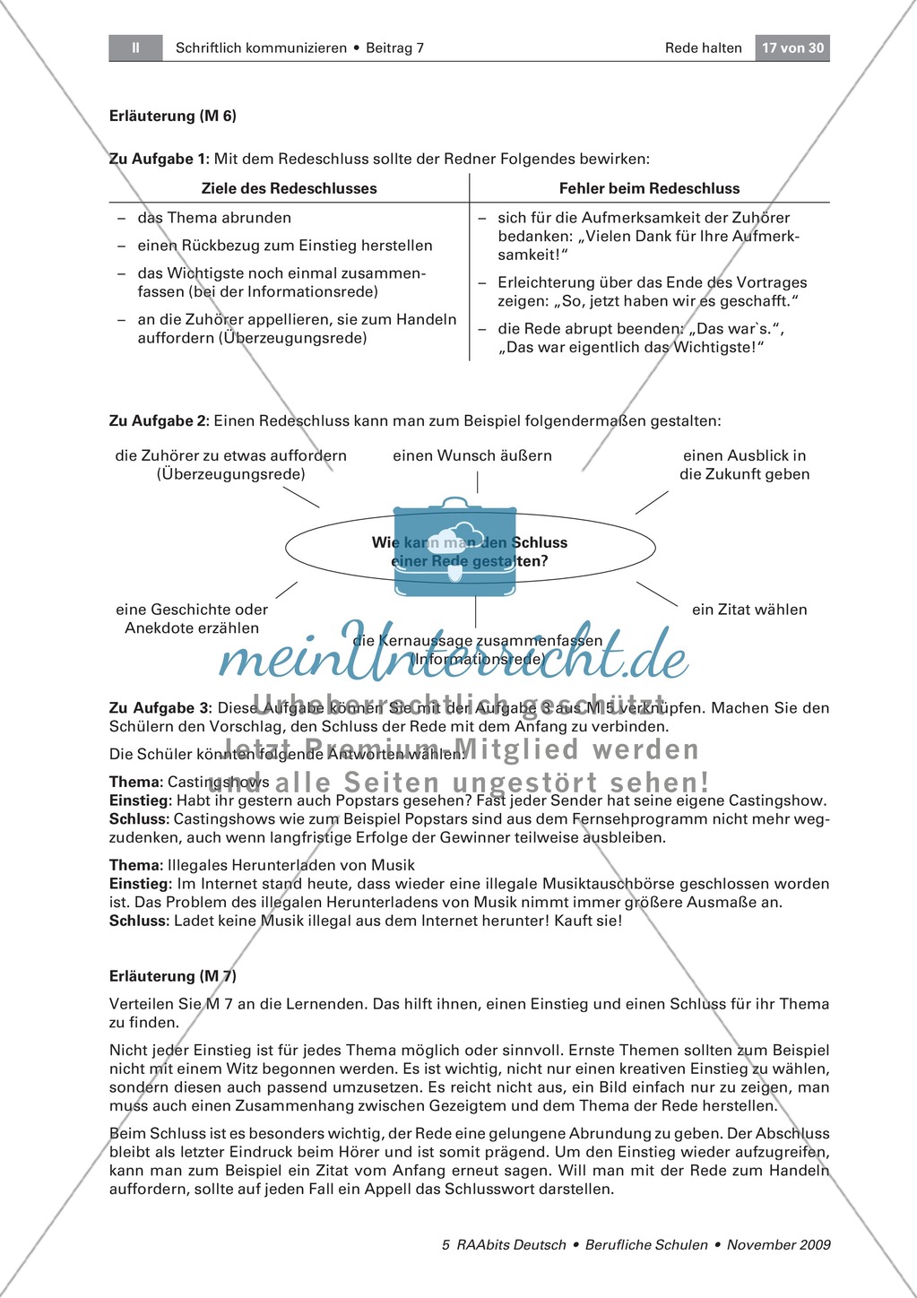 Rede halten: Den richtigen Einstieg + Schluss formulieren Preview 5