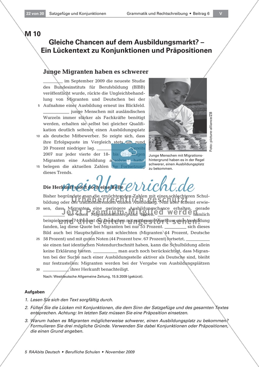 Satzgefüge und Konjunktionen: Konjunktionen und Präpositionen richtig einsetzen Preview 3