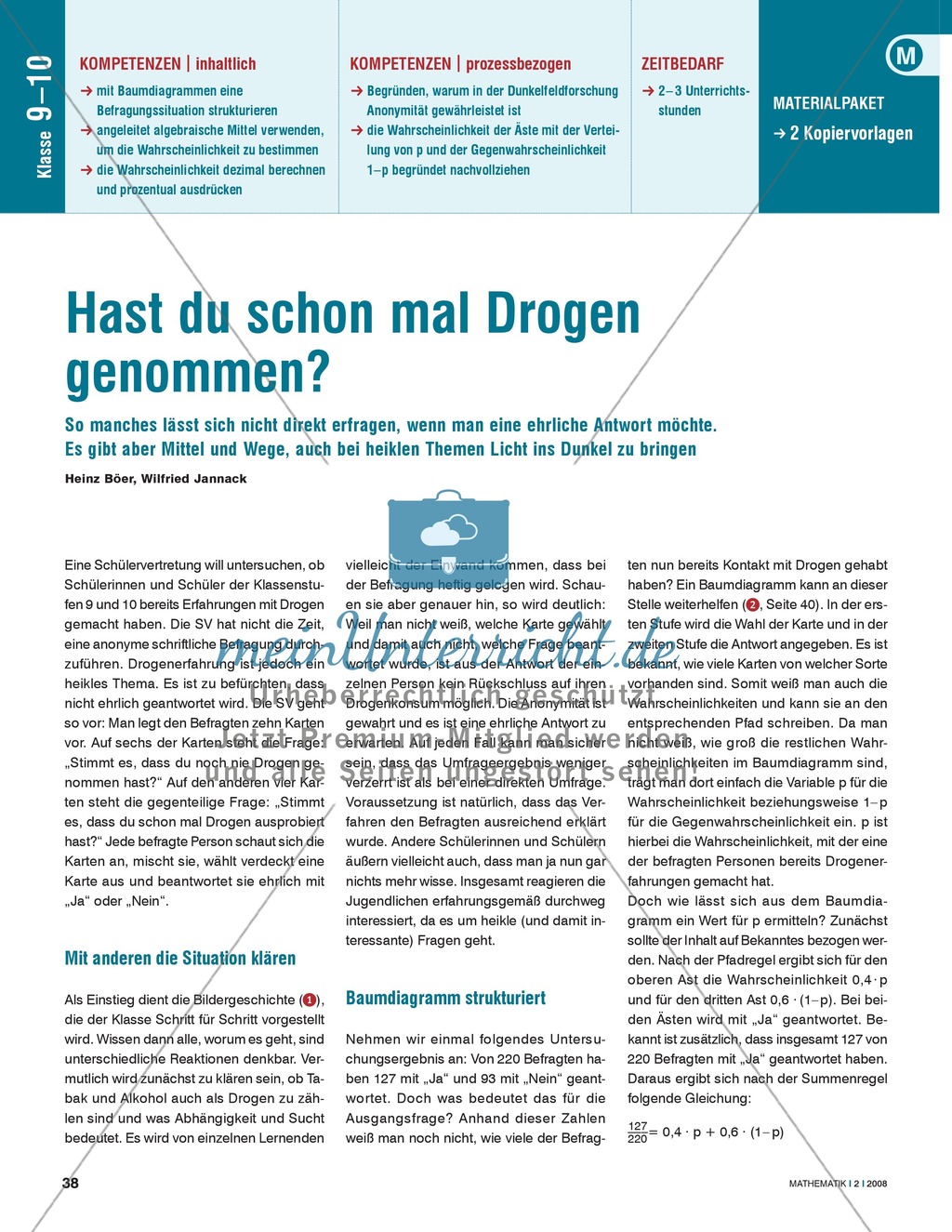 Befragungssituationen am Baumdiagramm darstellen am Beispiel der Dunkelfeldforschung Preview 1