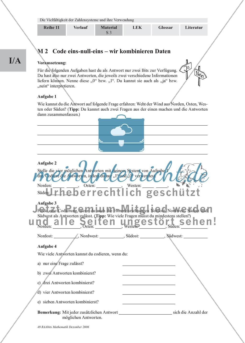 Einführung in verschiedene Zahlensysteme Preview 2