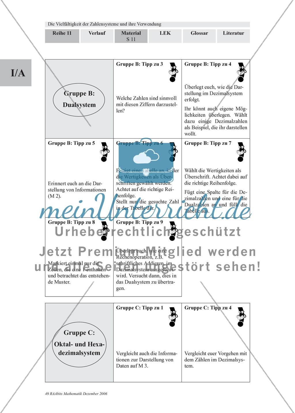 Erarbeitung weiterer Zahlensysteme Preview 7