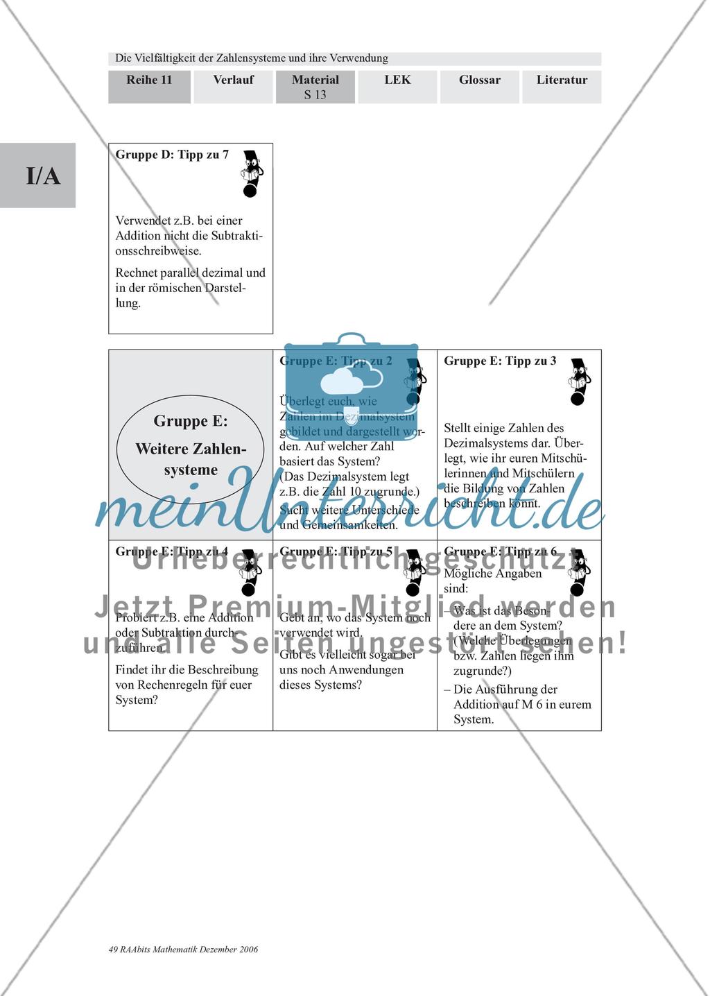 Erarbeitung weiterer Zahlensysteme Preview 9