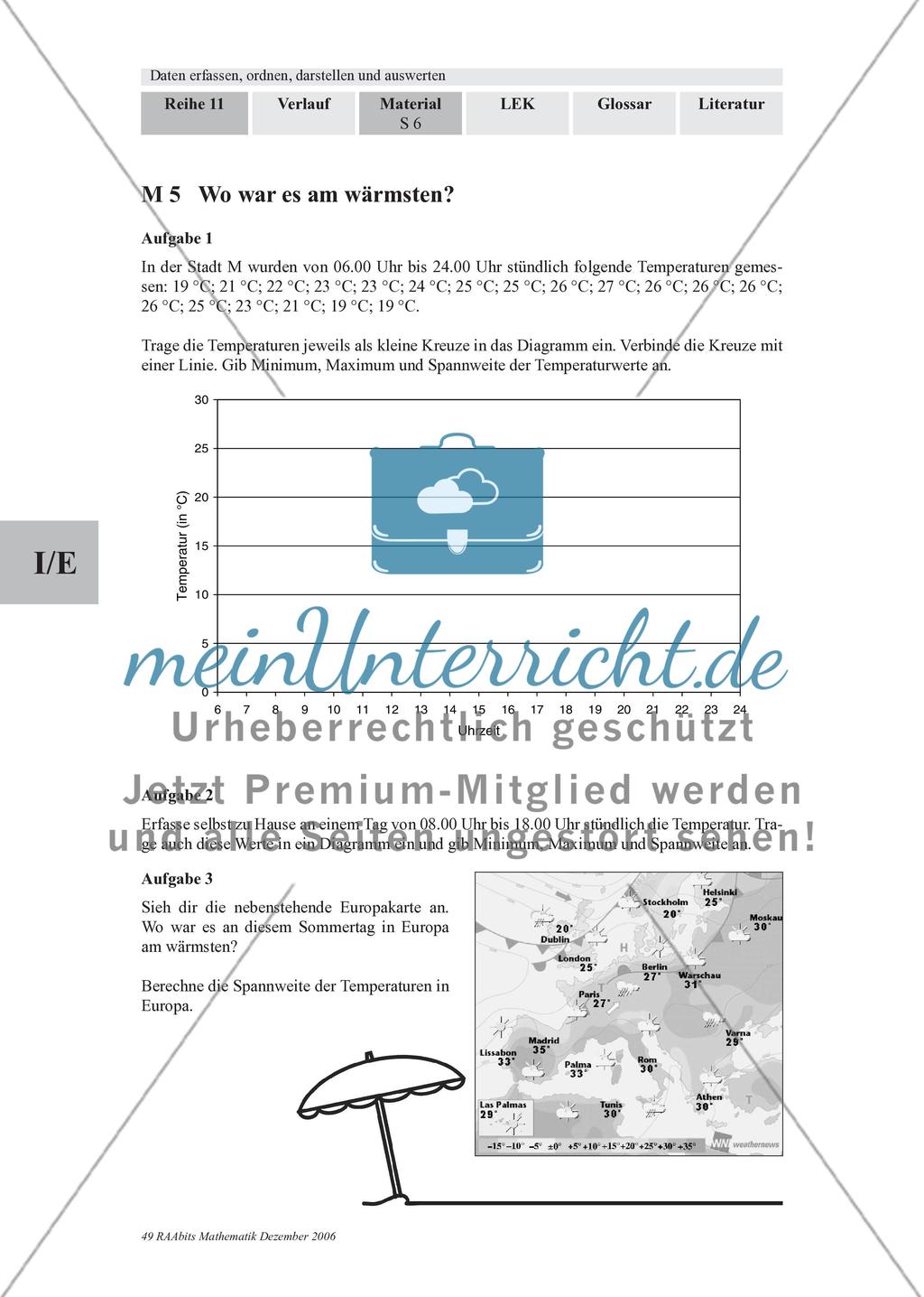 Einige Lage- und Streuungsmaße für Daten und das Stängel-Blatt-Diagramm Preview 2