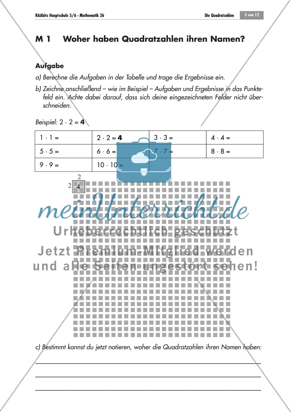 2 Hoch 2 Ist 4 Die Quadratzahlen MeinUnterricht 2-hoch-2-ist-4-die-quadratzahlen-meinunterricht