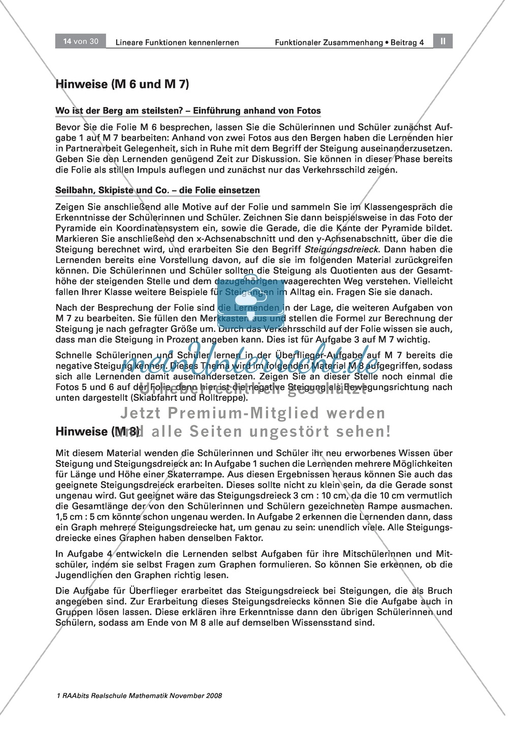 Steigungsdreiecke in Übungsaufgaben - Skaterrampe Preview 1
