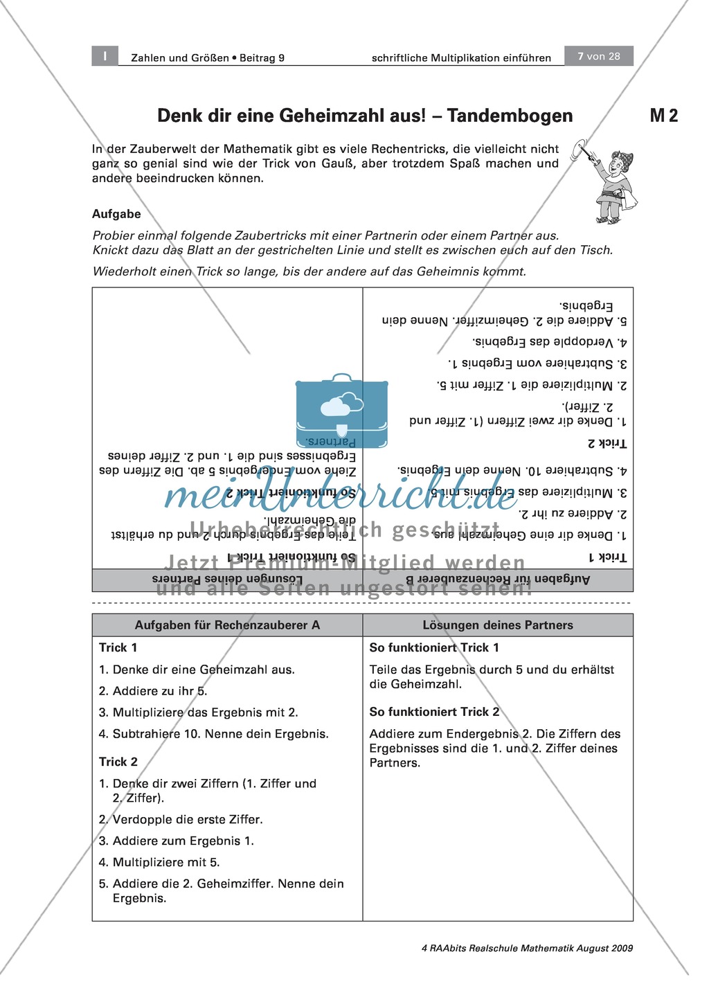 Übungen zur Wiederholun der einfachen Multiplikation Preview 3