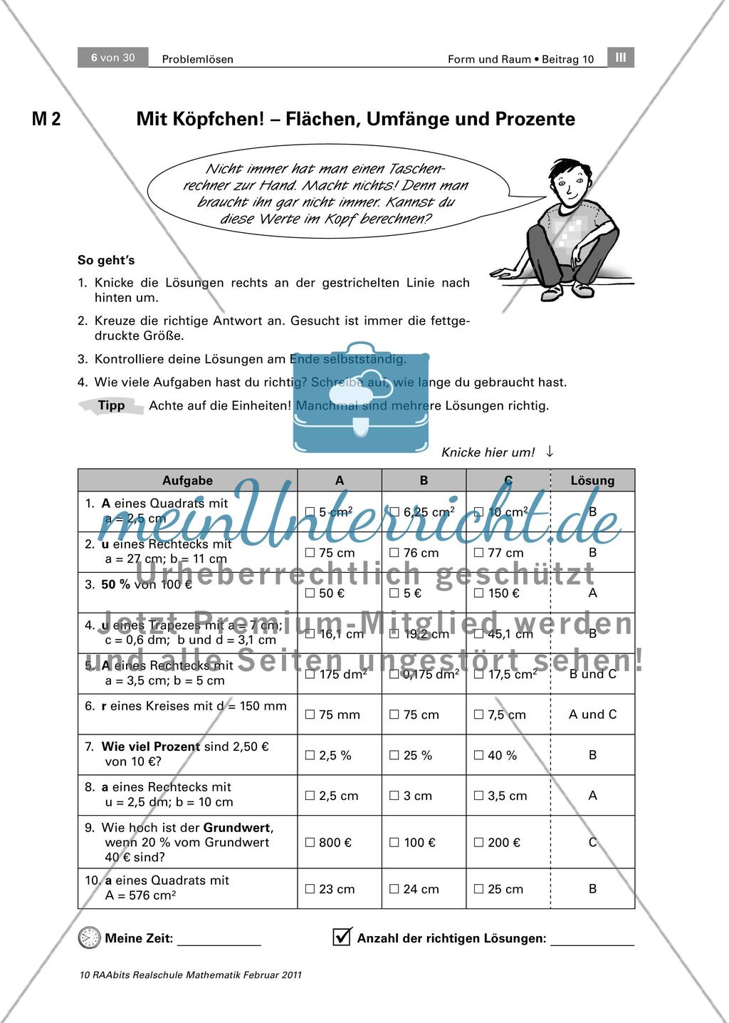 Wir renovieren das Jugendzentrum! – Ein Stationenlauf zum Problemlösen auf drei Niveaus Preview 6
