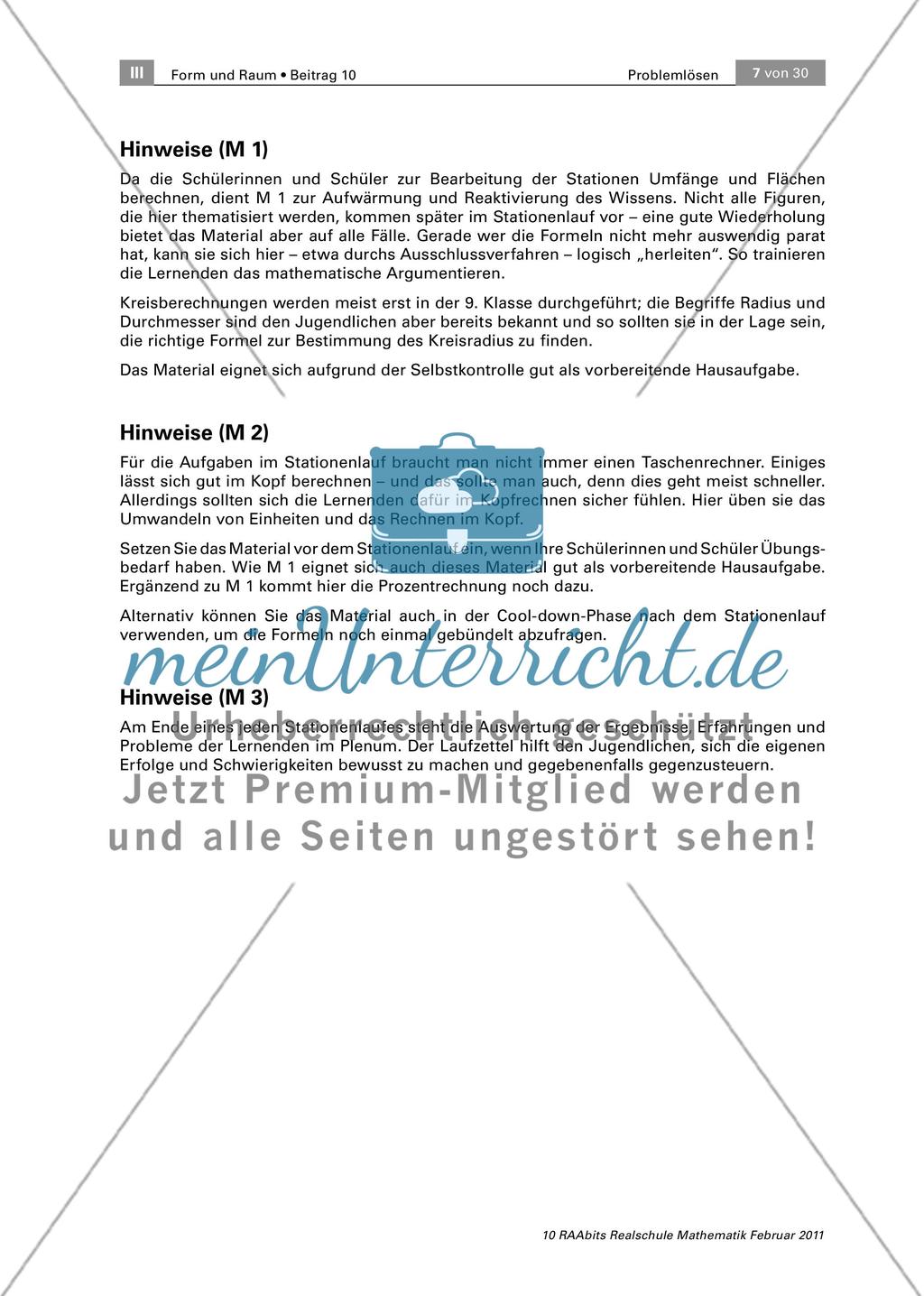 Wir renovieren das Jugendzentrum! – Ein Stationenlauf zum Problemlösen auf drei Niveaus Preview 7