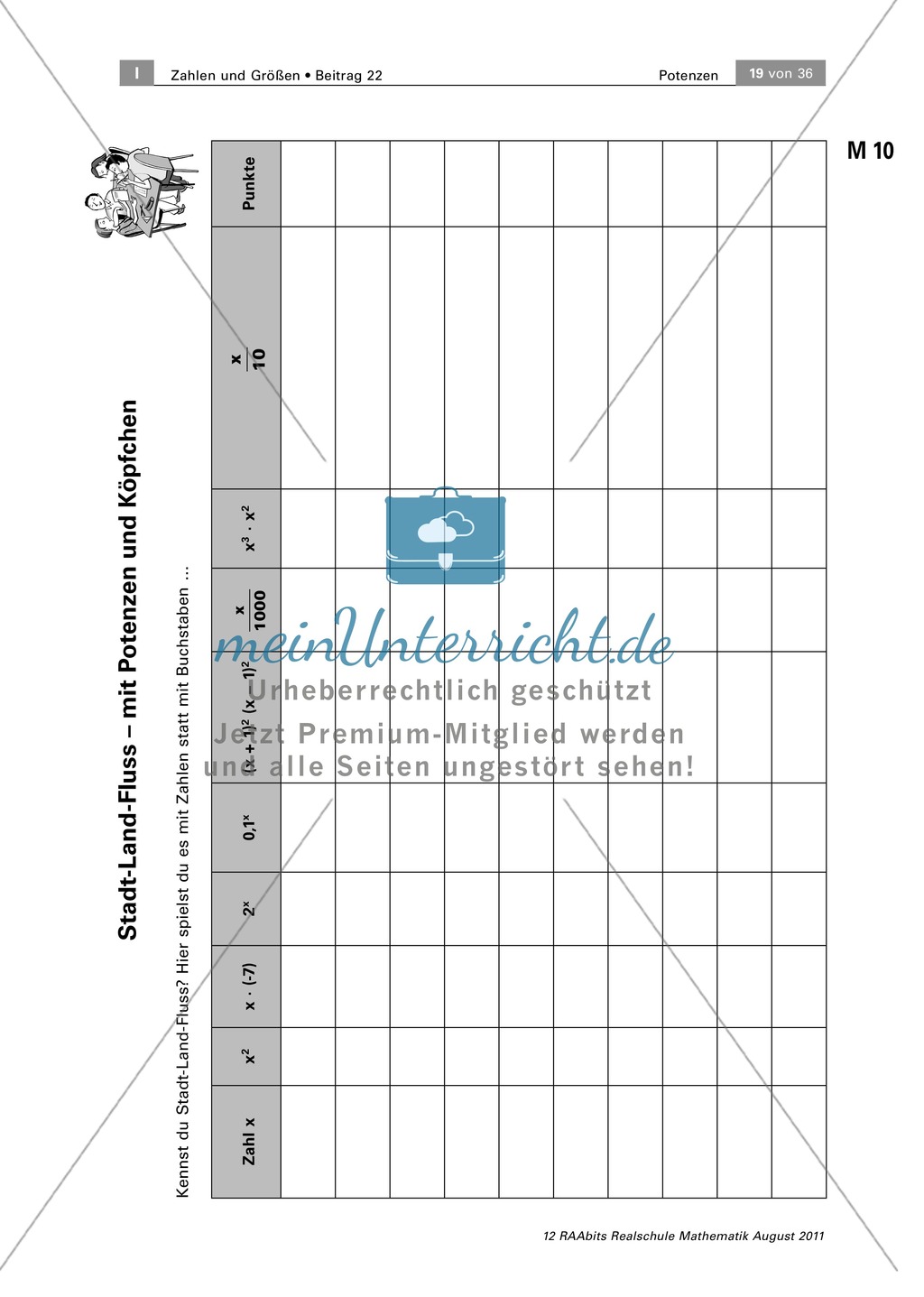 Problemlösekompetenz schulen: Potenzrechnen Preview 5