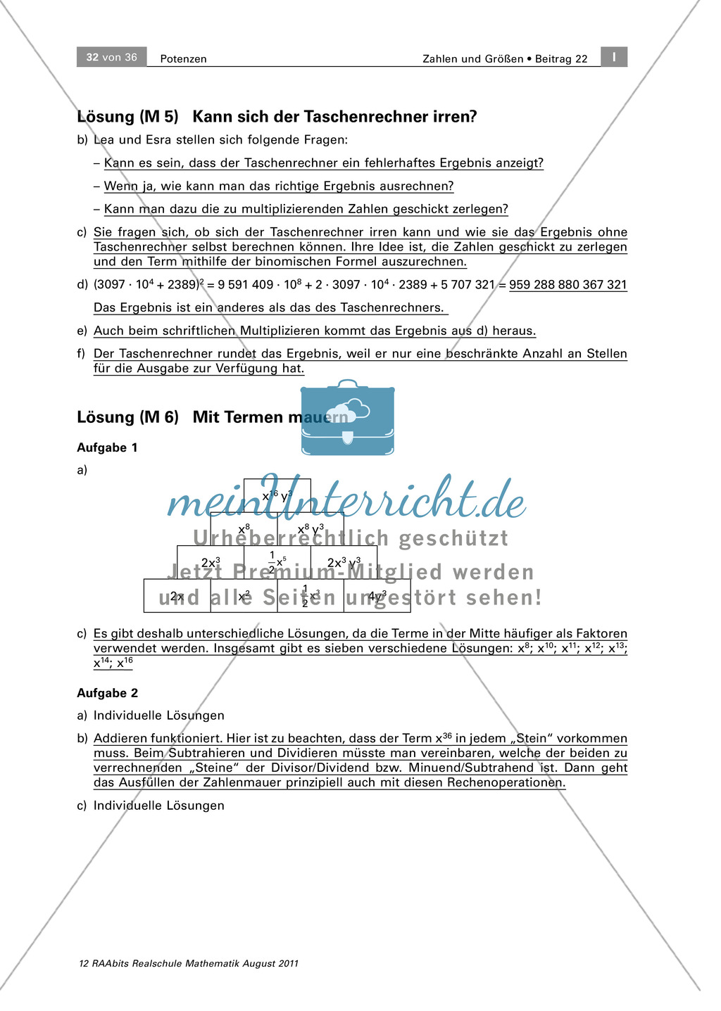 Problemlösekompetenz schulen: Potenzrechnen Preview 7