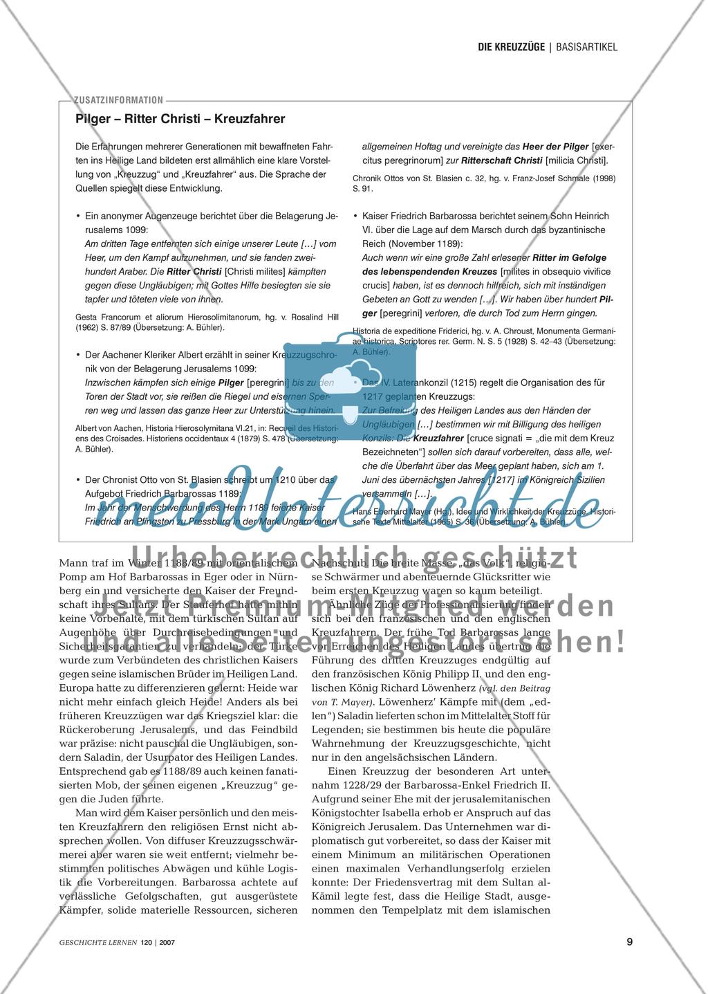 Die Kreuzzüge Preview 8