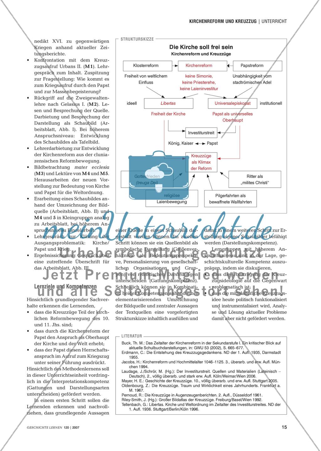 Kirchenreform und Kreuzzug: Eine neue Ordnung von Kirche und Welt im Hochmittelalter Preview 4