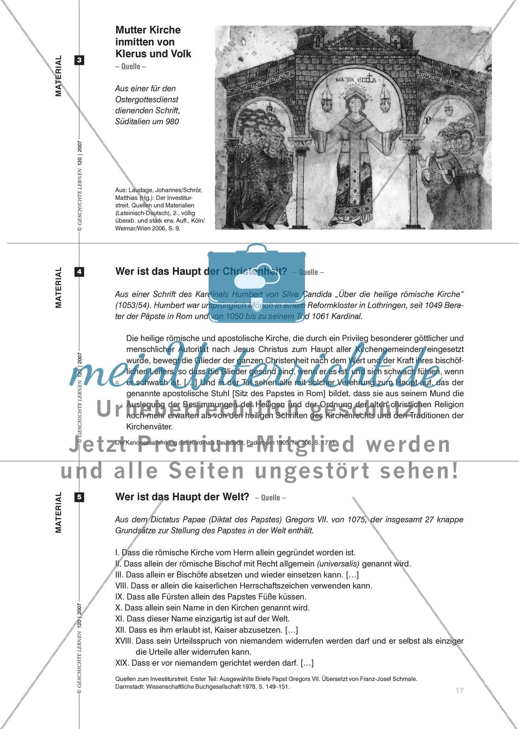 Kirchenreform und Kreuzzug: Eine neue Ordnung von Kirche und Welt im Hochmittelalter Preview 6