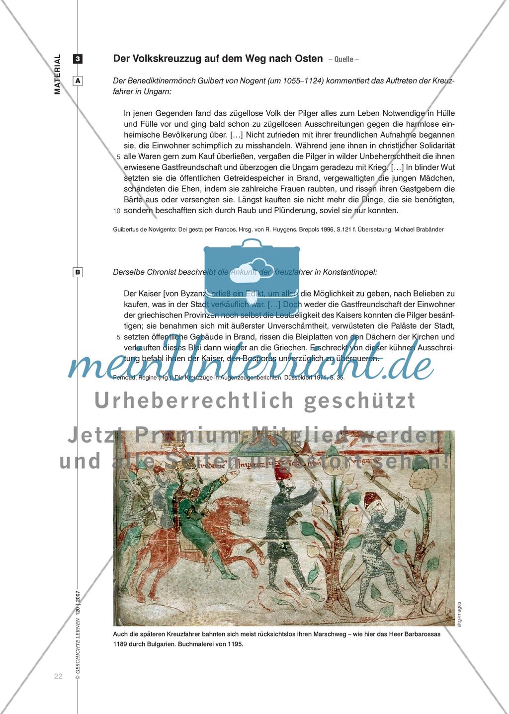 Der Volkskreuzzug von 1096 und die Judenpogrome im Rheinland Preview 4