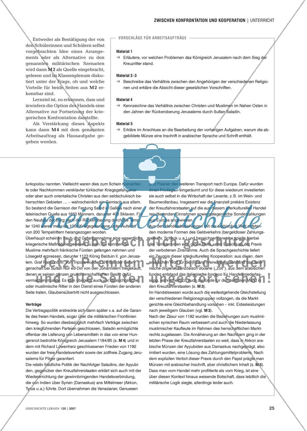 Zwischen Konfrontation und Kooperation: Die Kreuzfahrerstaaten und ihre Umwelt Preview 3