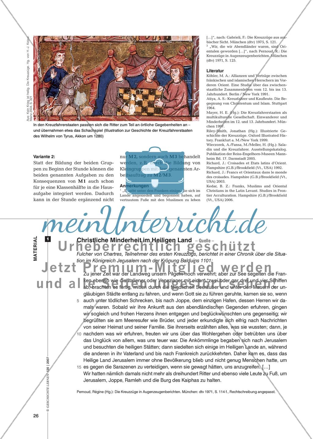 Zwischen Konfrontation und Kooperation: Die Kreuzfahrerstaaten und ihre Umwelt Preview 4