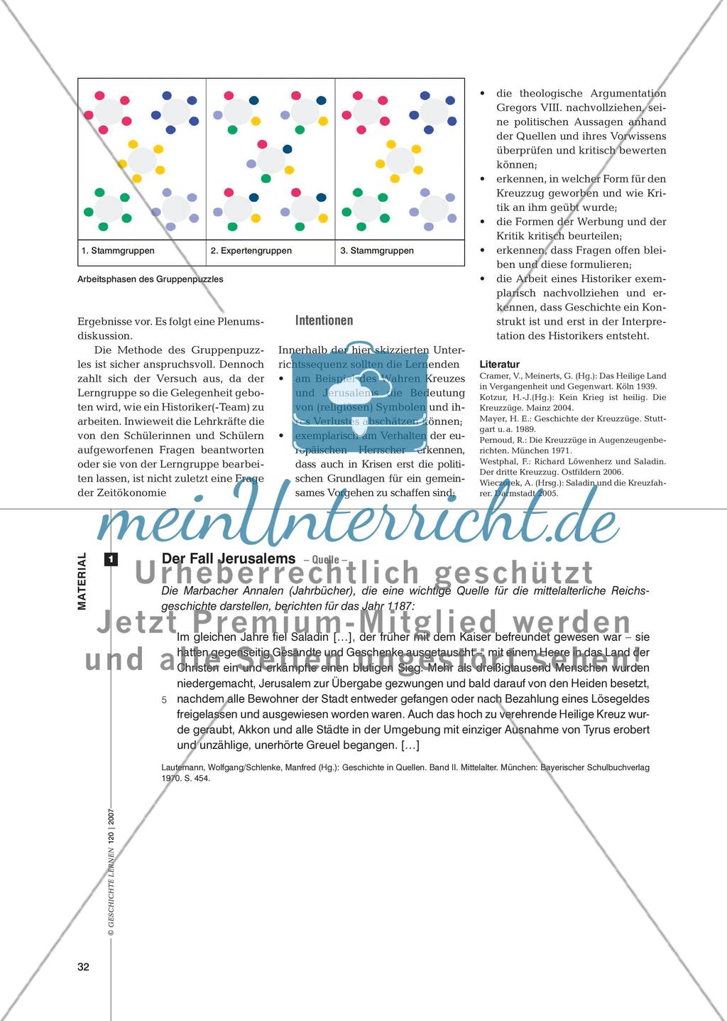 Eine Katastrophe und ihre Wirkung: Die Schlacht von Hattin und der Dritte Kreuzzug Preview 4