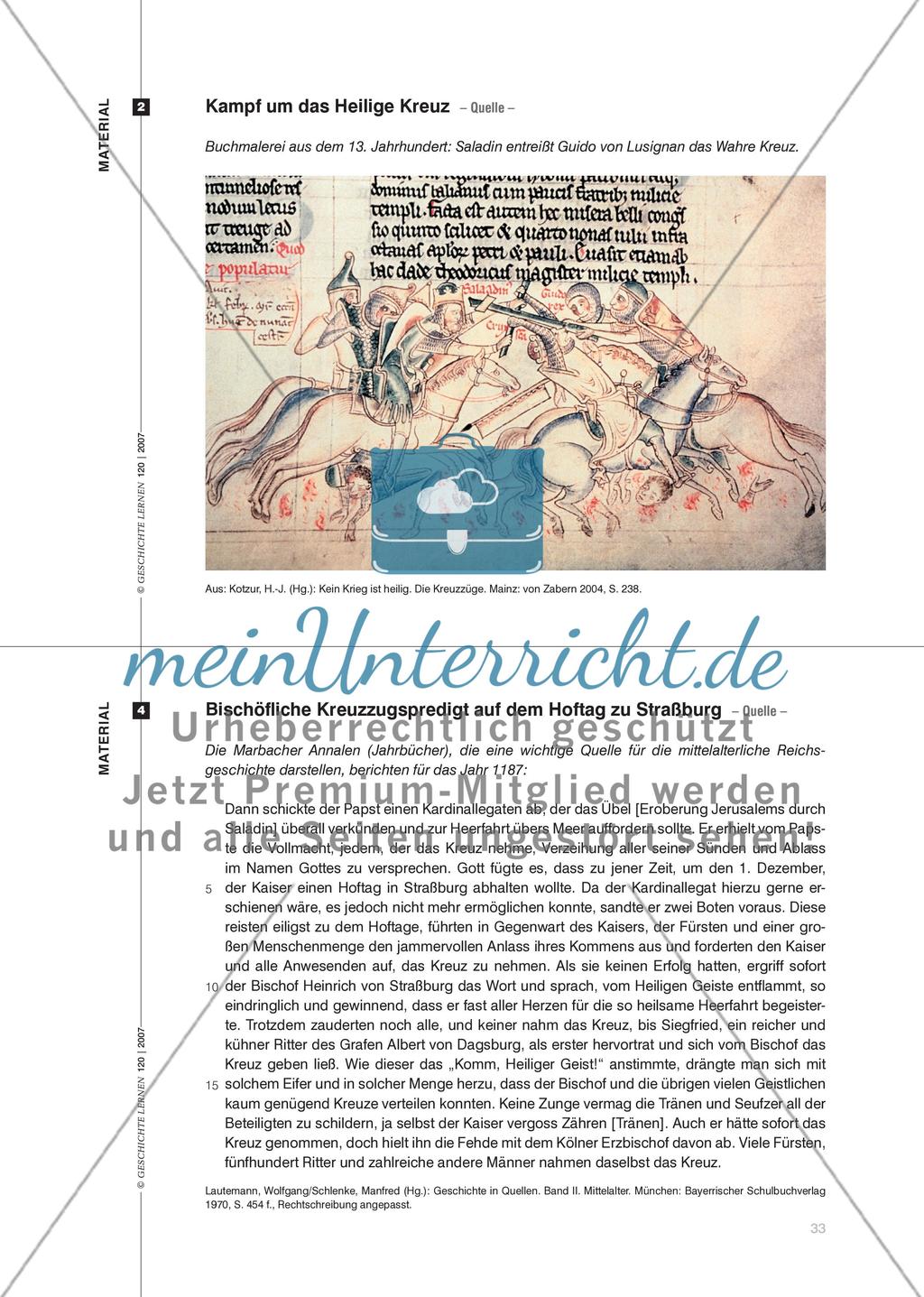 Eine Katastrophe und ihre Wirkung: Die Schlacht von Hattin und der Dritte Kreuzzug Preview 5
