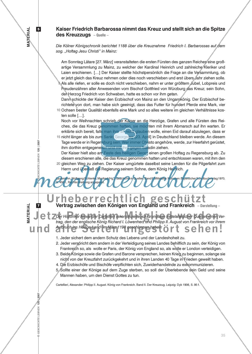 Eine Katastrophe und ihre Wirkung: Die Schlacht von Hattin und der Dritte Kreuzzug Preview 7