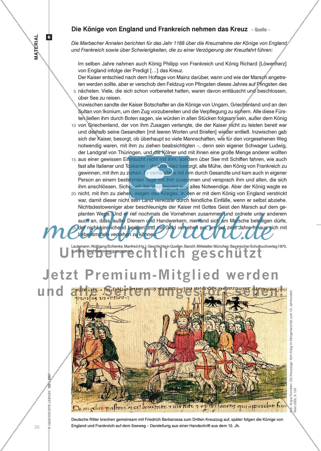 Eine Katastrophe und ihre Wirkung: Die Schlacht von Hattin und der Dritte Kreuzzug Preview 8