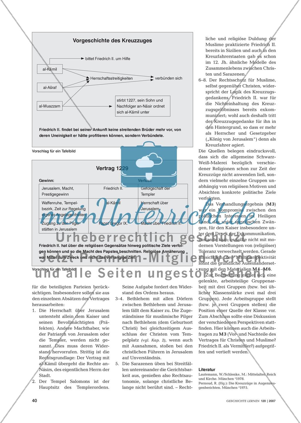 Der Kreuzzug Friedrichs II. als Ausnahmefall Preview 3
