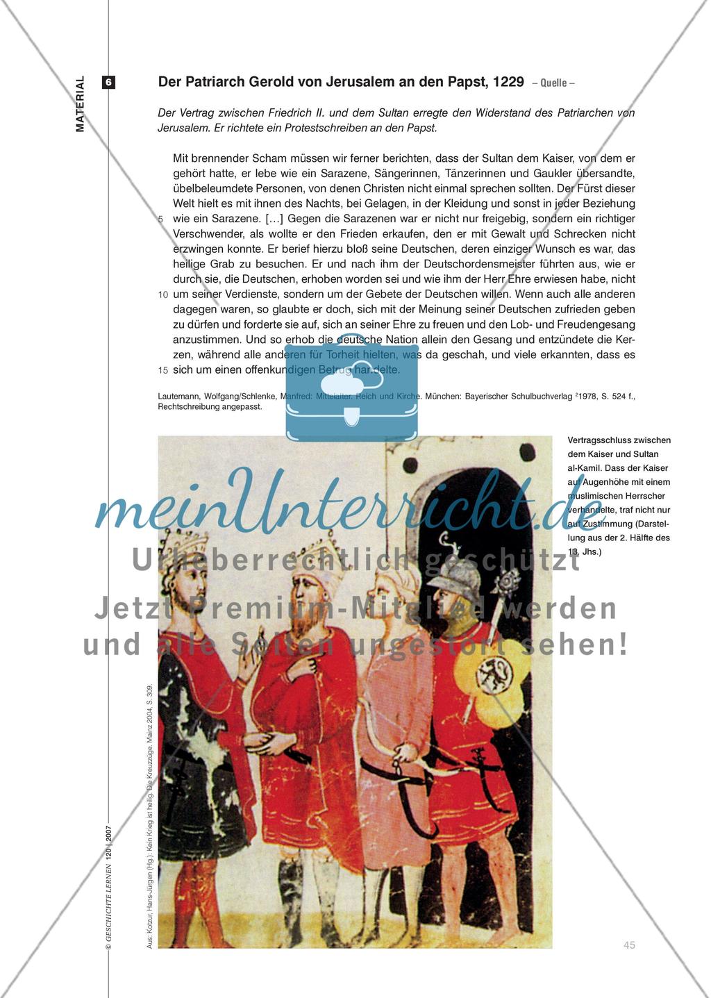 Der Kreuzzug Friedrichs II. als Ausnahmefall Preview 8
