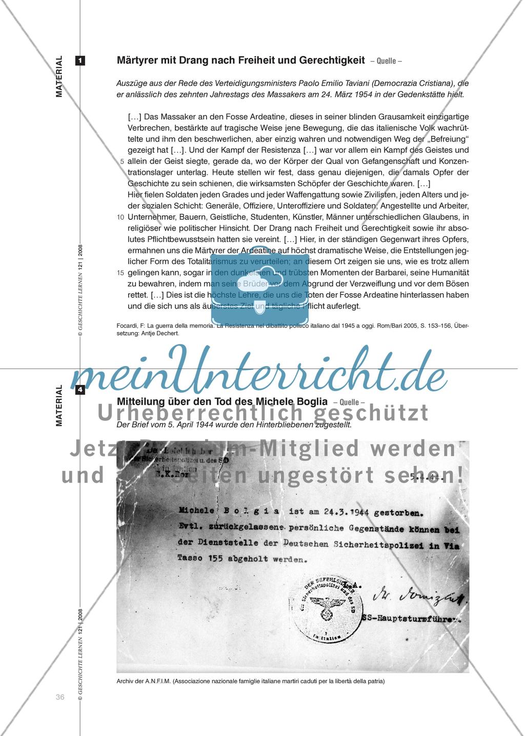 Denkmal Fosse Ardeatine: Erinnerung an deutsche Kriegsverbrechen in Italien Preview 5