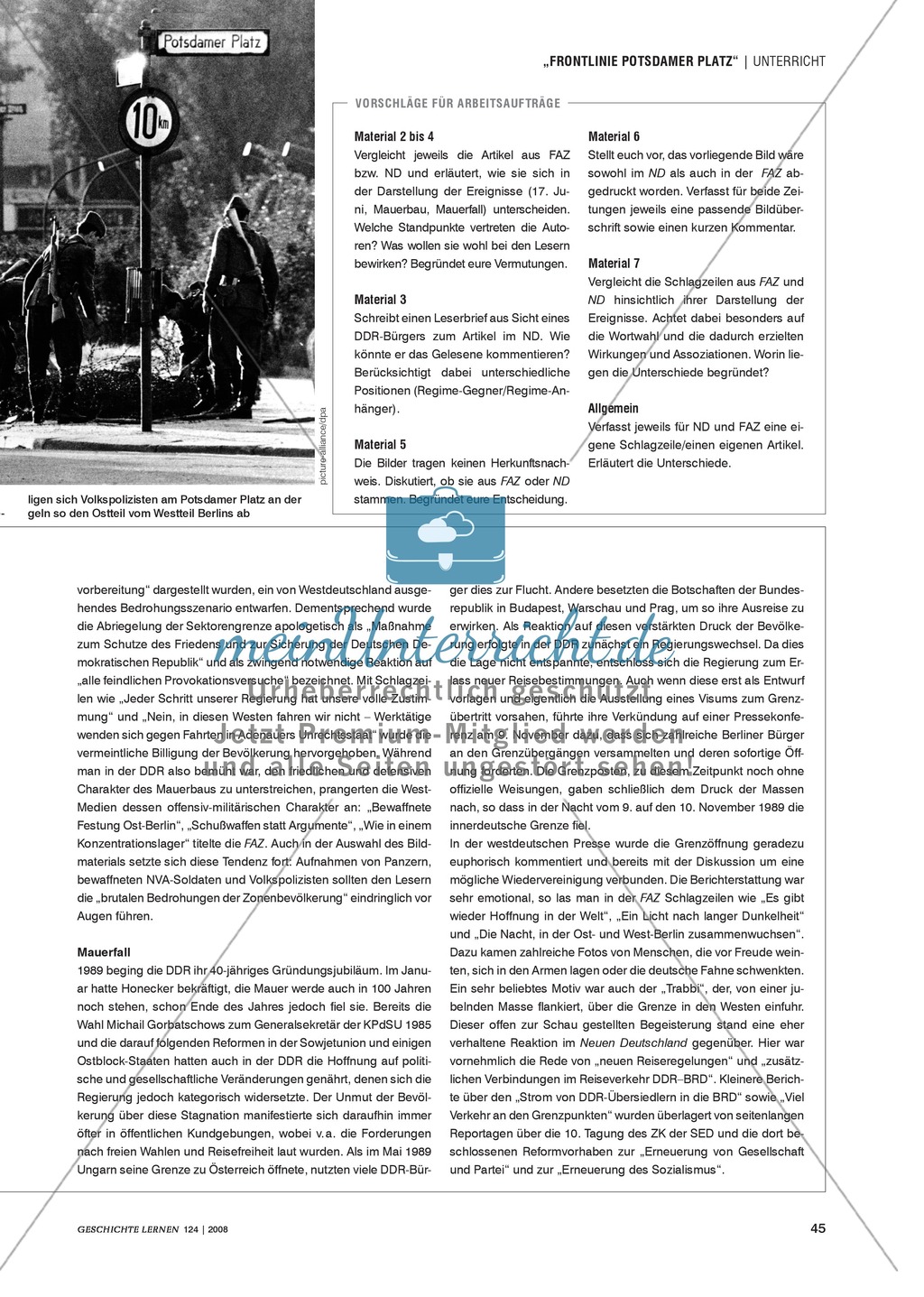 17. Juni 1953: Die Darstellung des Arbeiteraufstandes in der DDR in den zeitgenössischen Zeitungen der DDR und der Bundesrepublik Preview 3