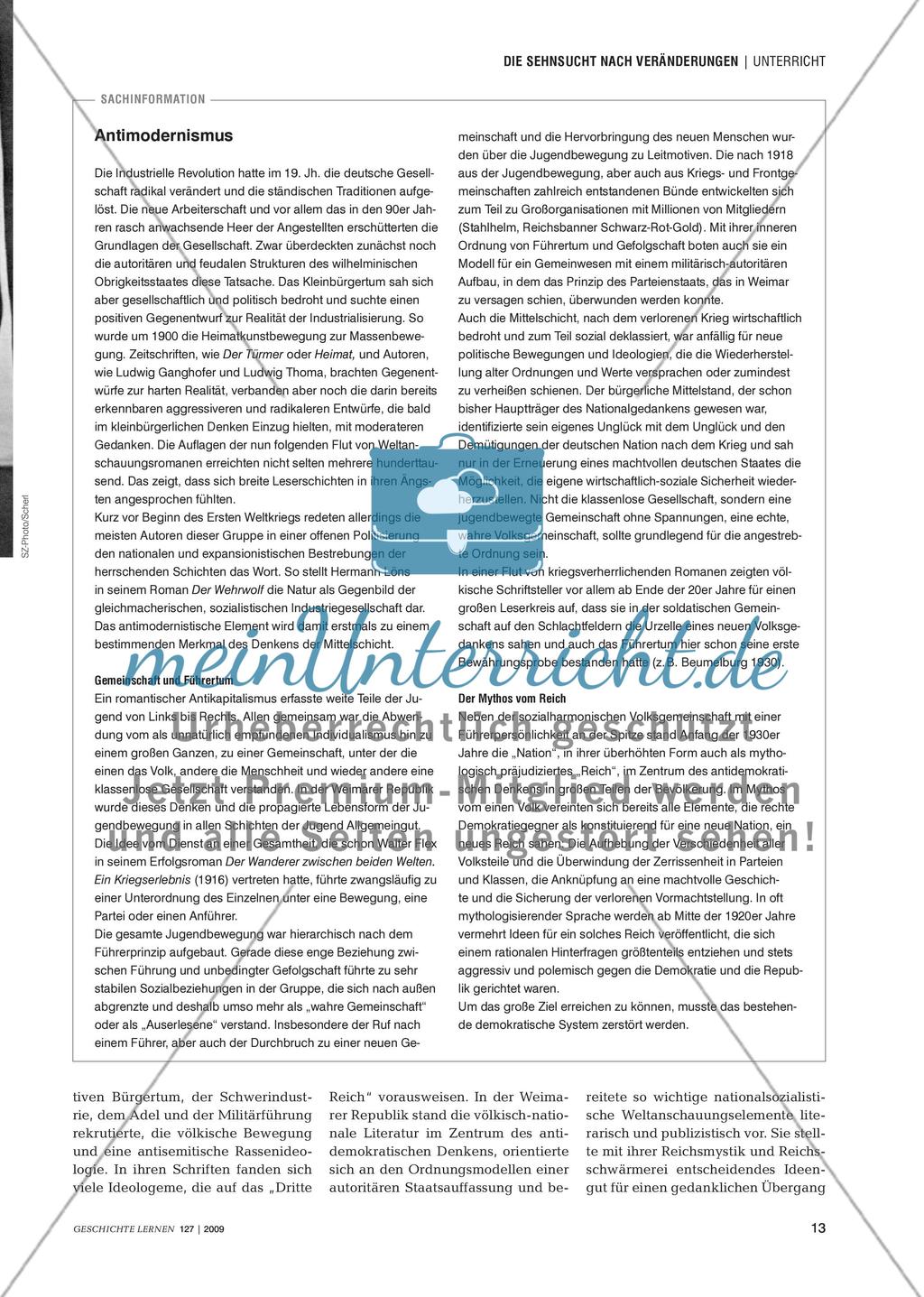 Die Sehnsucht nach Veränderungen: Völkisch-nationales Denken als Wegbereiter des „Dritten Reichs“ Preview 2