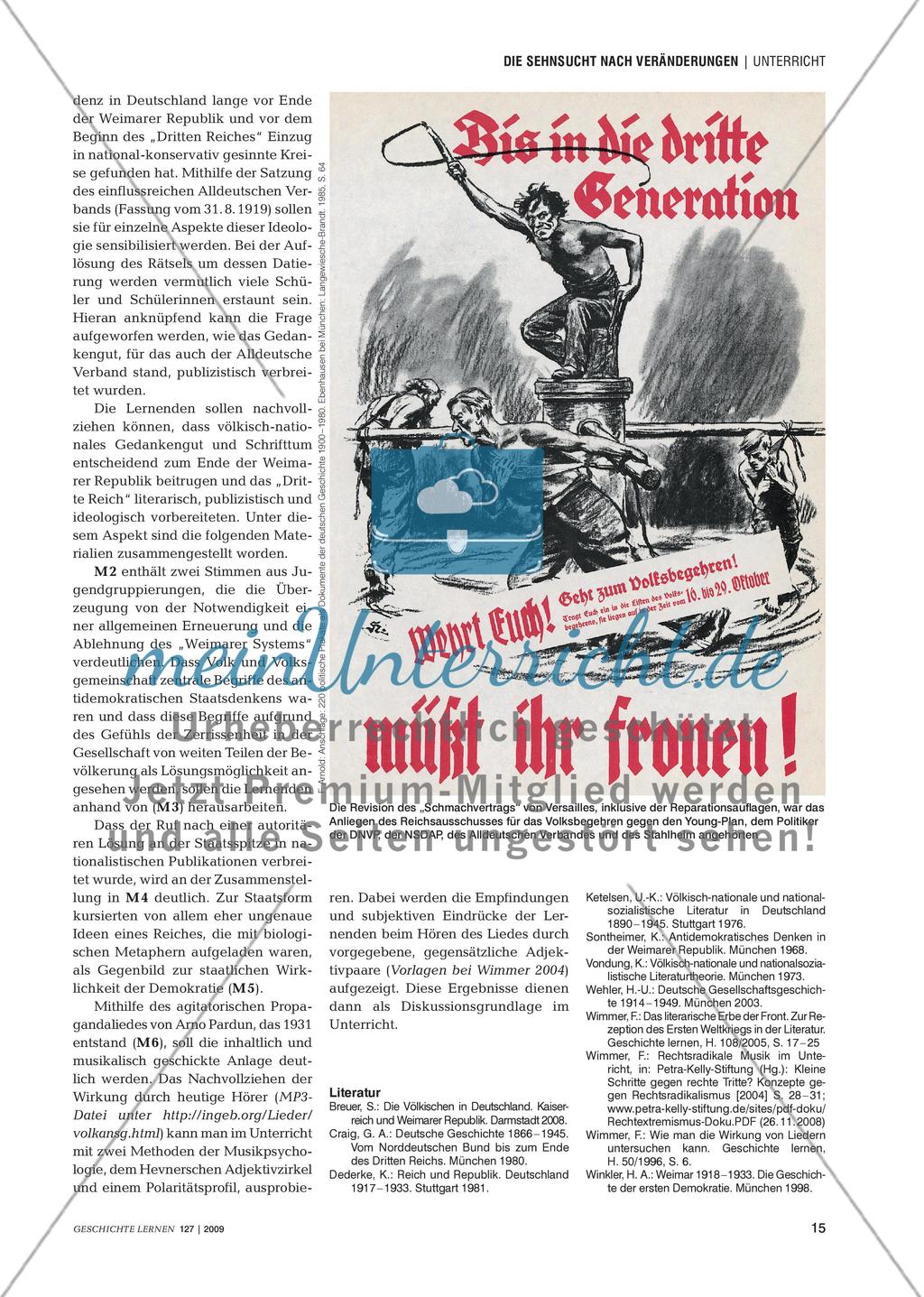 Die Sehnsucht nach Veränderungen: Völkisch-nationales Denken als Wegbereiter des „Dritten Reichs“ Preview 4