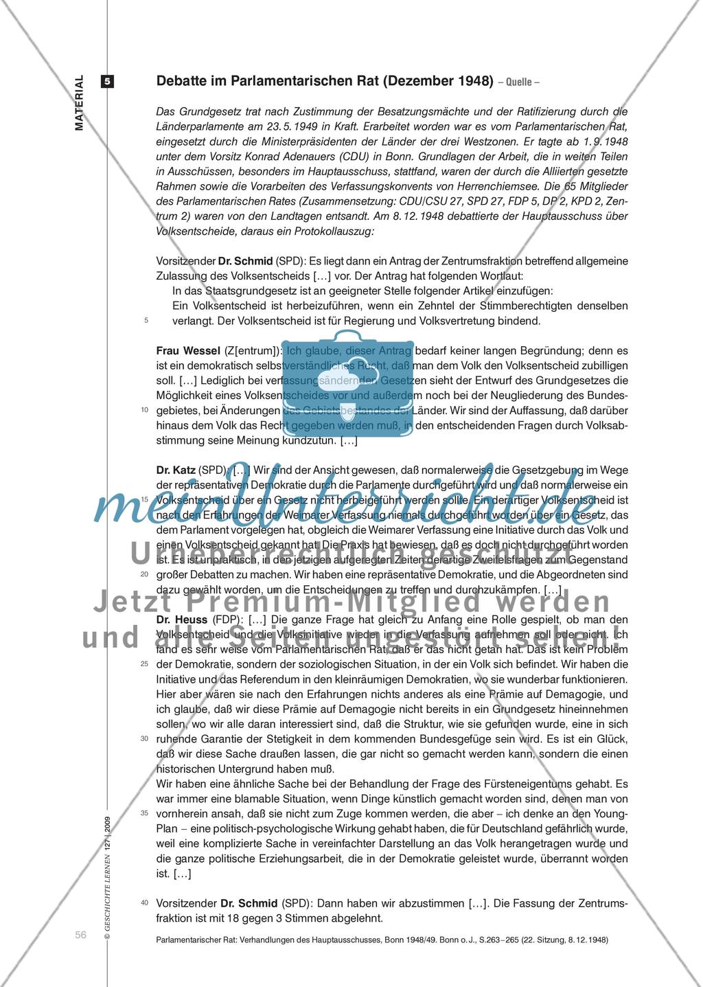 BRD versus Weimarer Republik: Vergleich zweier parlamentarischer Systeme Preview 9