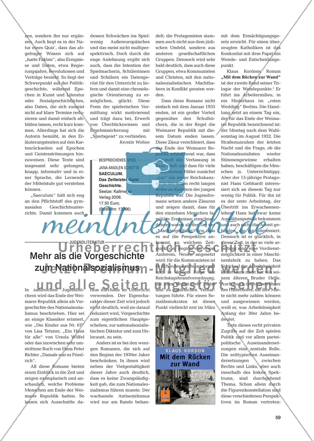 Informationen Weimarer Republik Preview 3