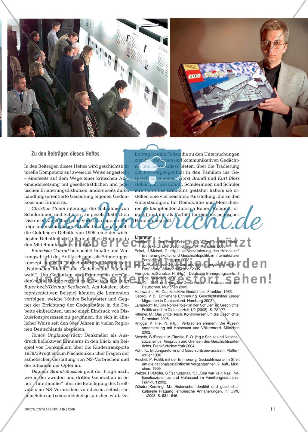 Fachdidaktik und Fachwissenschaft: Erinnern an Nationalsozialismus und Shoa Preview 10