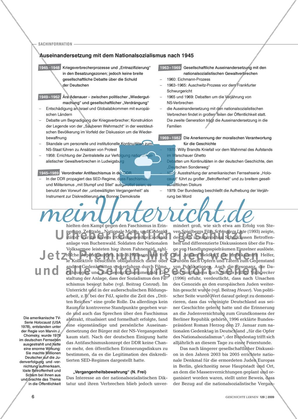 Fachdidaktik und Fachwissenschaft: Erinnern an Nationalsozialismus und Shoa Preview 5