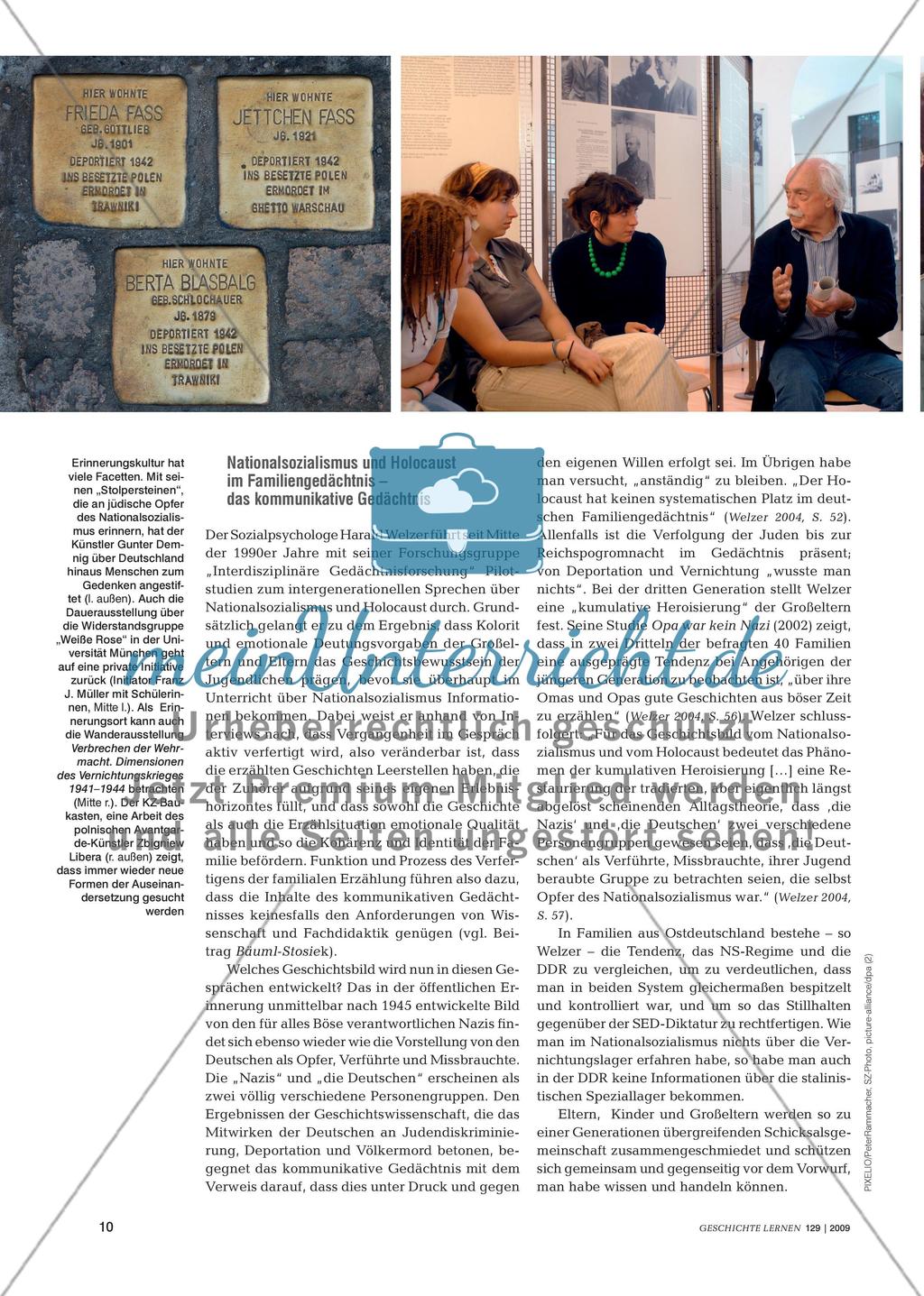 Fachdidaktik und Fachwissenschaft: Erinnern an Nationalsozialismus und Shoa Preview 9