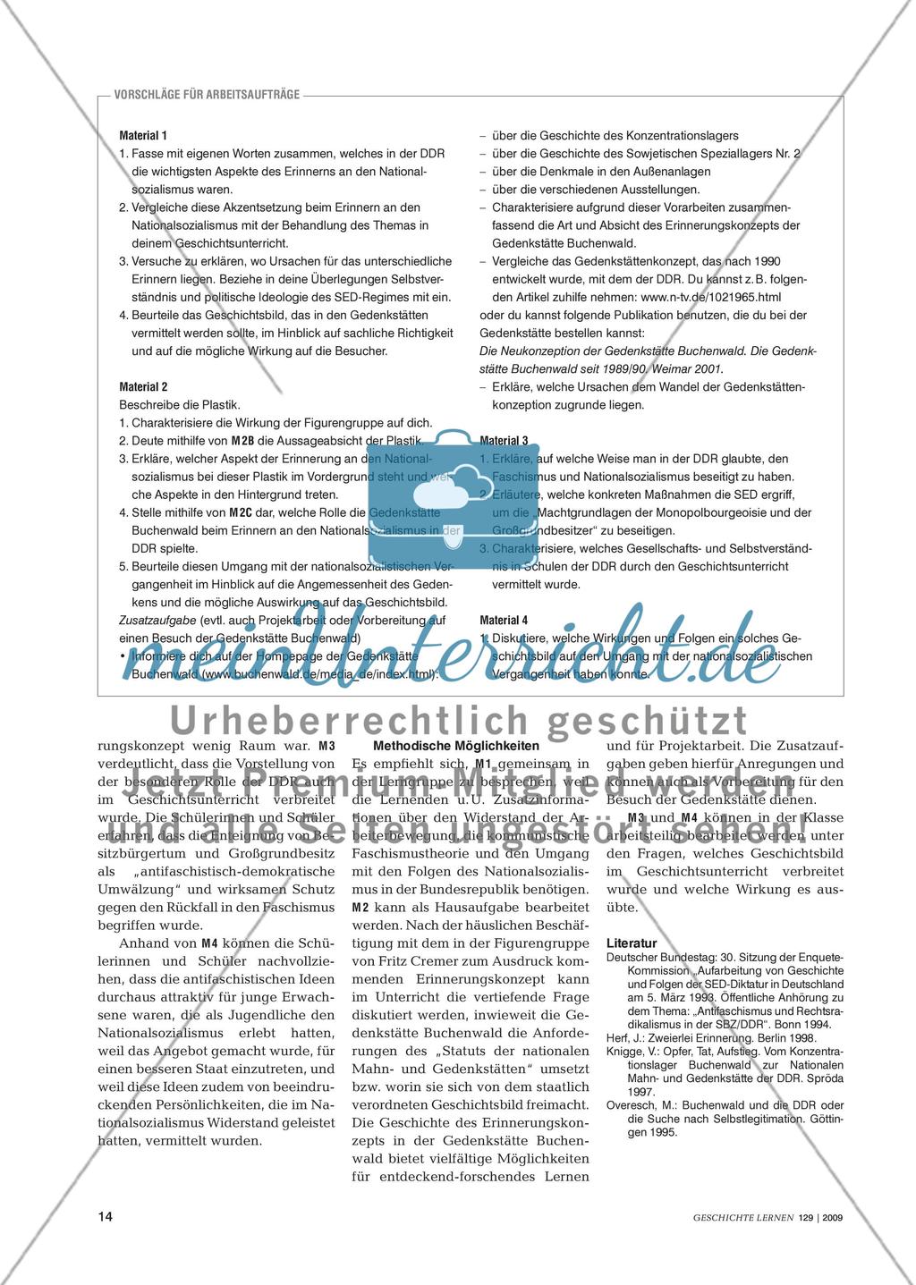 Erinnern und Gedenken in der DDR Preview 3