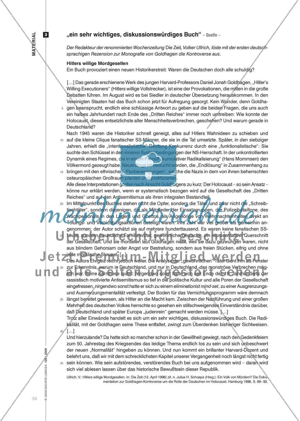 Die „Goldhagen-Kontroverse“ Preview 6