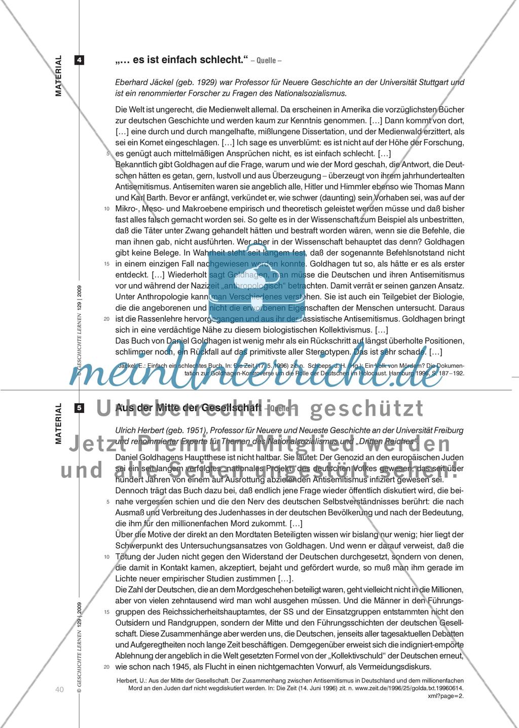 Die „Goldhagen-Kontroverse“ Preview 7