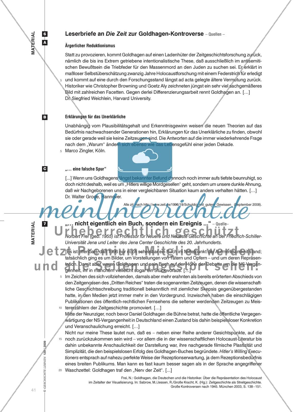 Die „Goldhagen-Kontroverse“ Preview 8