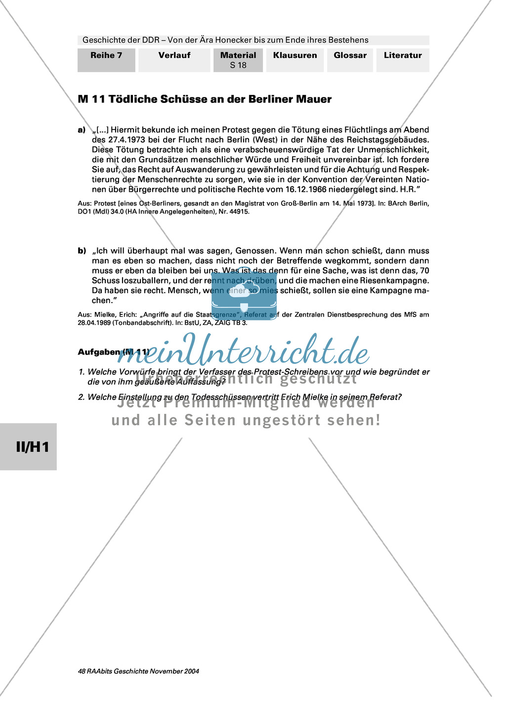 Die Geschichte der DDR: Stasi und Systemkritik Preview 4